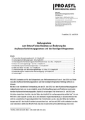 Zum Entwurf eines Gesetzes zur Änderung des Asylbewerberleistungsgesetzes