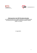Zum Referentenentwurf des „Zweiten Gesetzes zur Verbesserung der Durchsetzung der Ausreisepflicht (Geordnete-Rückkehr-Gesetz)“