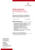 Zum Referentenentwurf des Gesetzes zur Verbesserung der Rechtstellung von asylsuchenden und geduldeten Ausländern