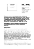 Zur Öffentlichen Anhörung des Innenausschusses des Deutschen Bundestages zur EU-Flüchtlingspolitik am 02.07.2014