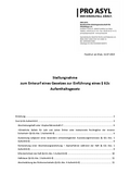 Stellungnahme von Pro Asyl vom Juli 2020