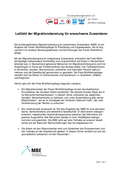 Leitbild der Migrationsberatung
